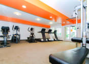 Thumbnail 20 of 27 - Fitness Center With Treadmills and Weight Machines.