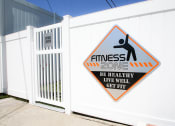Thumbnail 16 of 22 - Entrance to fitness zone where we offer free weights, ropes, and fitness equipment.
