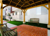 Thumbnail 9 of 22 - Courtyard gazebo and seating area.