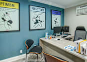 Thumbnail 15 of 18 - Leasing office at Woodbridge Park Apartments.