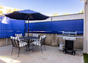 Thumbnail 14 of 19 - Additional outdoor seating and grilling area.