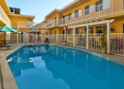 Thumbnail 9 of 18 - Large solar heated pool  in Woodbridge Park courtyard.
