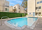 Thumbnail 16 of 24 - Gorgeous courtyard pool at Clarington Court Apartments