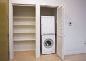 Thumbnail 34 of 35 - In-unit large Pantry & stackable Laundry Room at The Mosaic on Broadway, San Antonio, 78215