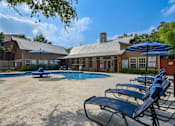 Thumbnail 17 of 17 - our apartments have a large pool and lounge chairs