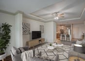 Thumbnail 1 of 52 - a living room with a couch and a table