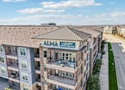 Thumbnail 48 of 49 - A view of Alma Luxury Apartments from above.