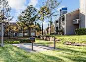 Thumbnail 29 of 37 - the preserve at ballantyne commons apartments courtyard and apartment buildings