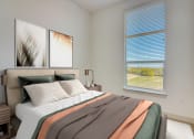 Thumbnail 10 of 44 - an overview of a bedroom with a bed and a window