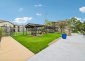 Thumbnail 37 of 53 - the preserve at ballantyne commons courtyard with picnic tables and gazebo