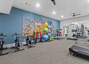 Thumbnail 44 of 52 - the gym at the flats at big tex apartments