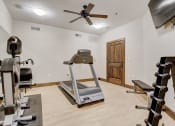 Thumbnail 22 of 36 - the gym has plenty of cardio equipment and a treadmill