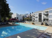 Thumbnail 17 of 21 - our apartments have a large swimming pool in front of our building