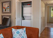 Thumbnail 9 of 45 - our apartments have a living room with a couch and a coffee table