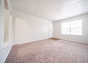 Thumbnail 13 of 47 - an empty room with carpet and a window