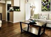 Thumbnail 12 of 15 - a living room with a couch and a coffee table  at Creek on Calloway, Richland Hills, 76118