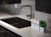 Thumbnail 127 of 127 - A kitchen sink with a sign that says "every day fresh is a heart".