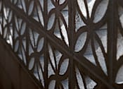 Thumbnail 65 of 127 - A close up of a decorative iron gate.