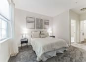 Thumbnail 11 of 44 - a bedroom with a large bed and a window  at Cumberland Crossing, Cumberland, Rhode Island