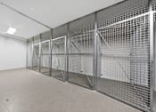 Thumbnail 57 of 63 - A room with a metal partition wall.