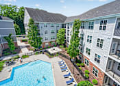 Thumbnail 41 of 63 - A view of the pool at 1 Kennedy Flats, Danbury, CT.