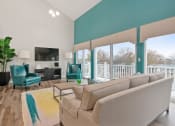 Thumbnail 2 of 57 - Clubhouse With TV at South Winds Apartments, Fall River, 02720