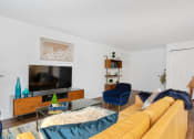 Thumbnail 13 of 57 - Modern Living Room at South Winds Apartments, Fall River, 02720
