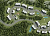 Thumbnail 14 of 14 - a map of a campsite with buildings and a road at Pleasant View Estates, Connecticut