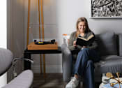 Thumbnail 5 of 32 - The Scott living room in use