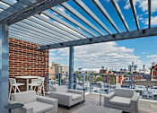Thumbnail 14 of 32 - The Scott rooftop pergola view