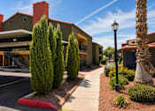 Thumbnail 10 of 23 - A street view of a building with the number 63 on it.