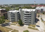 Thumbnail 1 of 11 - a view from the top of the building