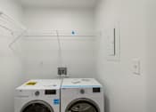 Thumbnail 39 of 39 - a laundry room with two washers and a dryer