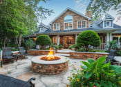 Thumbnail 7 of 27 - Fire Pit in the Backyard at The Estates at Ballantyne, Charlotte, 28277