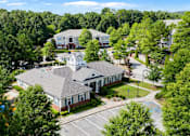 Thumbnail 9 of 13 - A large building with a parking lot in front of it. at The Dawson Cartersville in Cartersville, GA 30191
