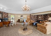 Thumbnail 2 of 12 - Lobby at Scottsmen Apartments, California, 93612