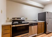 Thumbnail 8 of 10 - Modern Kitchen at Cleary Pointe Apartments, Metairie, LA, 70001