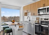Thumbnail 13 of 33 - Modern Kitchen at Reflections at the Wharf, District of Columbia, 20024