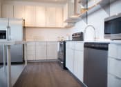 Thumbnail 12 of 33 - kitchen in apartment at 747 Apartments, Indiana, 46202