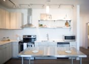 Thumbnail 1 of 33 - kitchen in apartment at 747 Apartments, Indianapolis, IN
