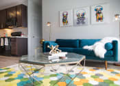 Thumbnail 7 of 52 - living room area at Pinnex, Indianapolis