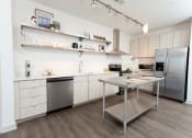 Thumbnail 10 of 33 - kitchen in apartment at 747 Apartments, Indianapolis, Indiana