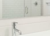 Thumbnail 18 of 33 - bathroom mirror and sink at 747 Apartments, Indianapolis, IN