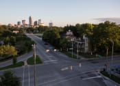 Thumbnail 47 of 52 - view of downtown in the distance at Pinnex, Indianapolis