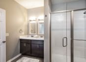 Thumbnail 28 of 30 - Master Bathroom at Springhill Apartments, Overland Park, KS, 66213