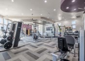 Thumbnail 15 of 43 - fitness center with equipment at Discovery at Craig Ranch, McKinney, TX, 75070