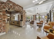 Thumbnail 22 of 37 - clubhouse lounge at Penn Circle, Indiana, 46032