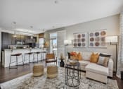 Thumbnail 4 of 37 - Living Room With Kitchen at Penn Circle, Indiana