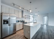Thumbnail 24 of 43 - Bright Kitchen at 747 Apartments, Indianapolis, 46202
