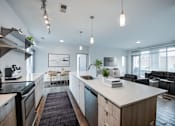 Thumbnail 1 of 43 - Modern Kitchen at 747 Apartments, Indianapolis, 46202